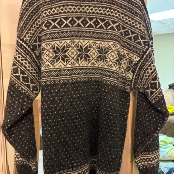 Vintage Norwool of Norway Sweater with Clasp Buttons - Picture 2 of 4